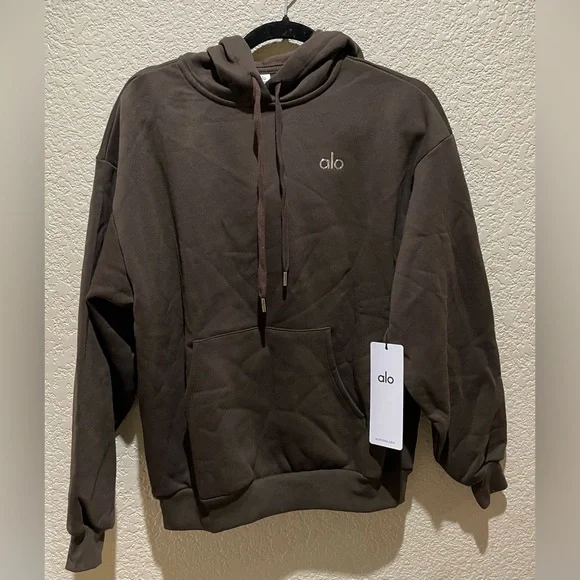 ALO Yoga NWT Accolade Hoodie Expresso Color Size XXS